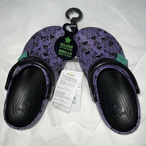 M5/W7 DISNEY CROCS The Haunted Mansion UNISEX Shoes *SLIP RESISTANT* - Picture 6 of 14